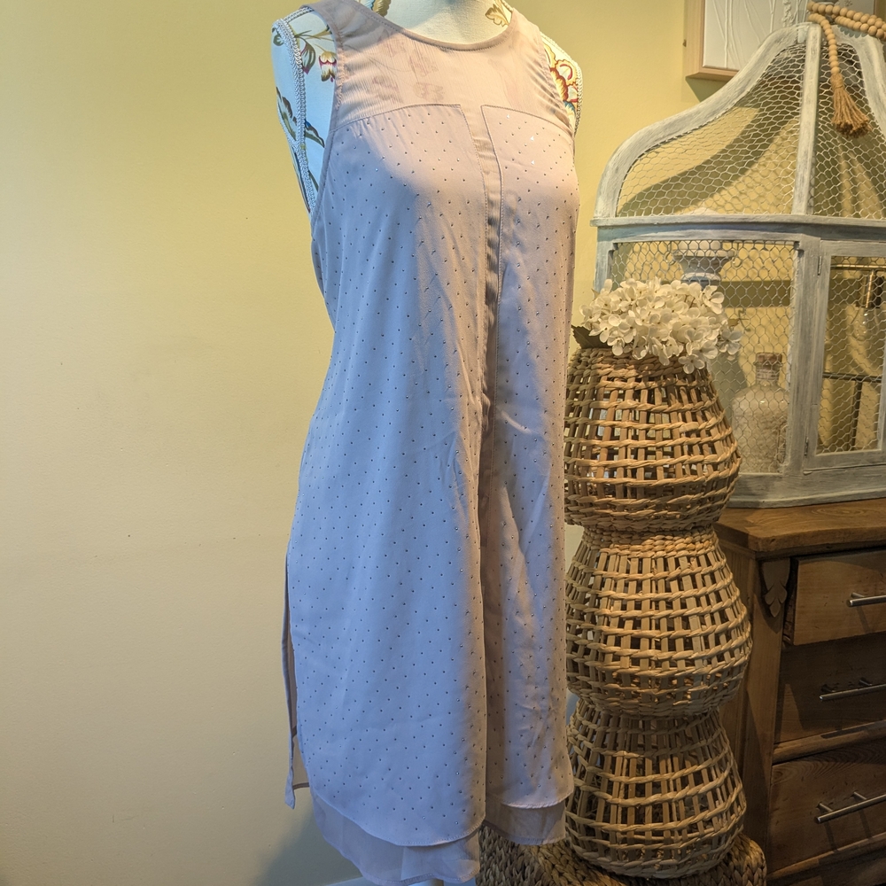 Dynamite Soft Pink Sleeveless Top